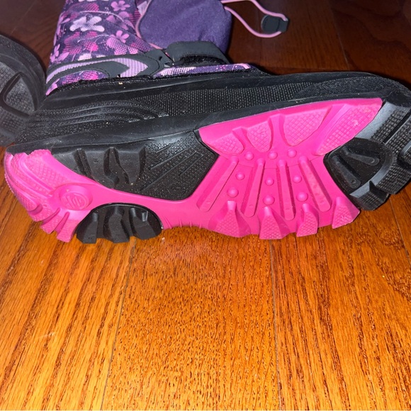 Kamik Snowbank 2 winter snow boots-girls 5Y-new in box-waterproof and warm - Picture 3 of 8